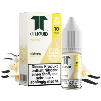 elfLIQUID - elfsingles - 10ml NicSalt Liquid 10mg - Vanille