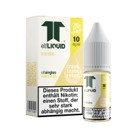 elfLIQUID - elfsingles - 10ml NicSalt Liquid 10mg - Vanille