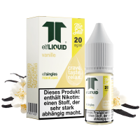 elfLIQUID - elfsingles - 10ml NicSalt Liquid 20mg - Vanille