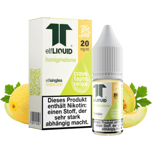 elfLIQUID - elfsingles - 10ml NicSalt Liquid 20mg -...