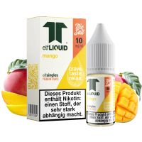 elfLIQUID - elfsingles - 10ml NicSalt Liquid 10mg - Mango