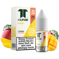 elfLIQUID - elfsingles - 10ml NicSalt Liquid 20mg - Mango