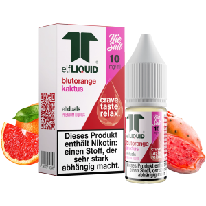 elfLIQUID - elfduals - 10ml NicSalt Liquid 10mg -...