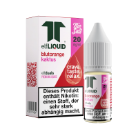 elfLIQUID - elfduals - 10ml NicSalt Liquid 20mg - Blutorange Kaktus