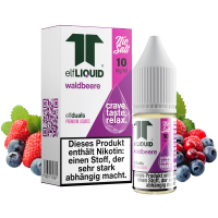 elfLIQUID - elfduals - 10ml NicSalt Liquid 10mg - Waldbeere