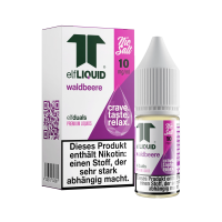 elfLIQUID - elfduals - 10ml NicSalt Liquid 10mg - Waldbeere