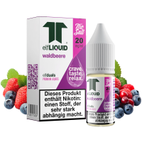 elfLIQUID - elfduals - 10ml NicSalt Liquid 20mg - Waldbeere