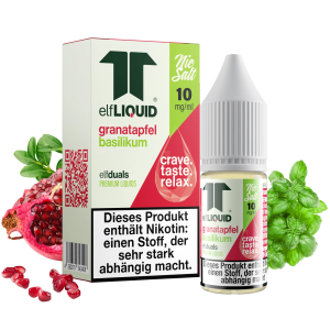 elfLIQUID - elfduals - 10ml NicSalt Liquid 10mg -...