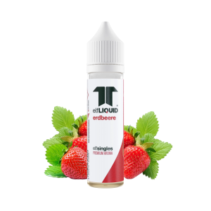 elfLIQUID - elfsingles - 10ml Longfill Aroma - Erdbeere