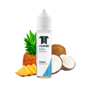 elfLIQUID - elfduals - 10ml Longfill Aroma - Kokos Ananas