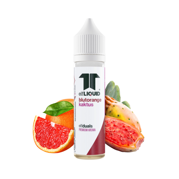 elfLIQUID - elfduals - 10ml Longfill Aroma - Blutorange Kaktus