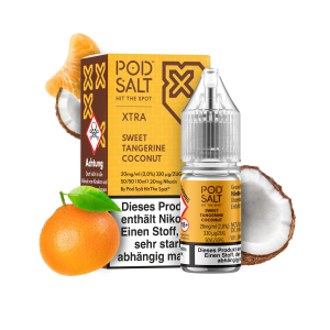 PodSalt Xtra Sweet Tangerine Coconut 20 mg