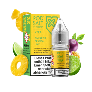 PodSalt Xtra Pineapple Passion Lime 20mg