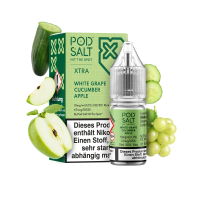 PodSalt Xtra White Grape Cucumber 10 mg