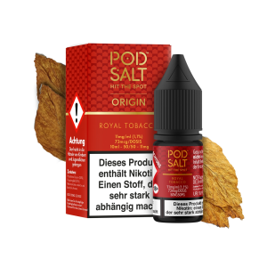 Pod Salt Origin - Royal Tobacco 10 ml - 11mg/ml