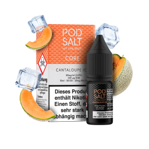 Pod Salt Core - Cantaloupe Ice 10 ml - 20 mg/ml