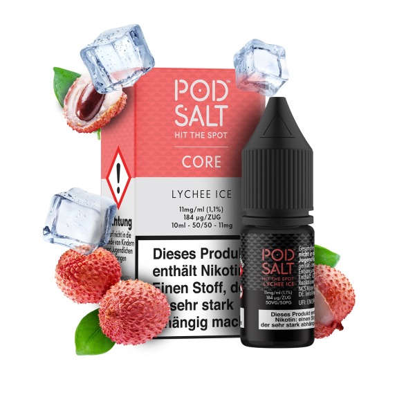 Pod Salt Core - Lychee Ice 10 ml - 11 mg/ml