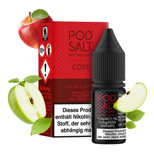 Pod Salt Core - Double Apple 10 ml - 11 mg/ml