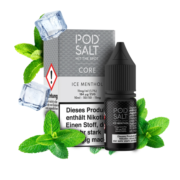 Pod Salt Core - Ice Menthol 10 ml - 11 mg/ml