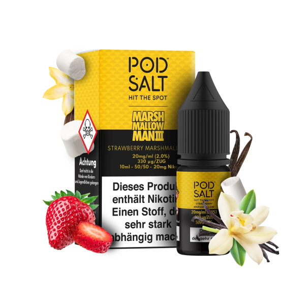 Pod Salt Fusion - Marshmallow Man 3 10ml - 20mg/ml