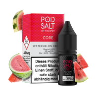 Pod Salt Core - Watermelon Breeze 10 ml - 20 mg/ml