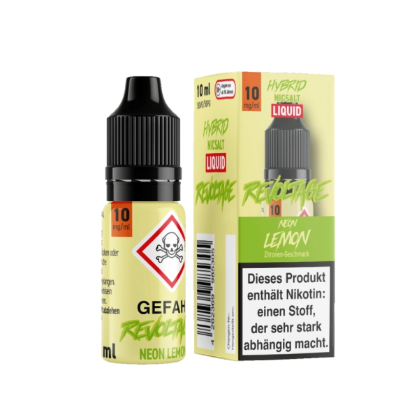 Revoltage Neon Lemon E-Liquid 10mg