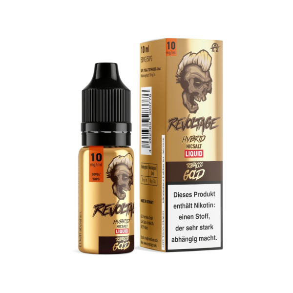 Revoltage Tobacco Gold E-Liquid 10mg