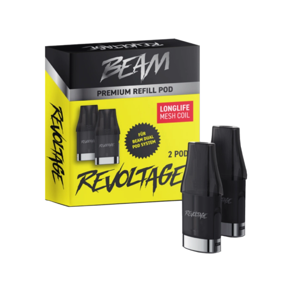 Revoltage Beam Dual Pod System ReFill Pods 2 ml, leer, 2 Stück