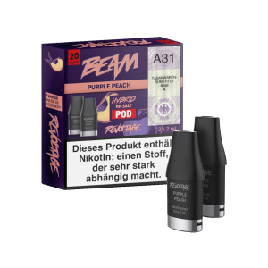 Revoltage Beam Purple Peach PreFill Pods 2 ml, 20 mg, 2...