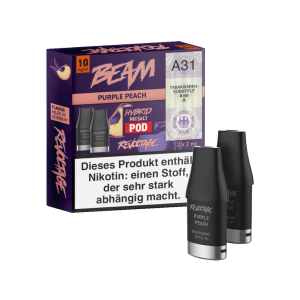 Revoltage Beam Purple Peach PreFill Pods 2 ml, 10 mg, 2...