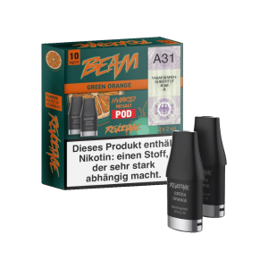 Revoltage Beam Green Orange PreFill Pods 2 ml, 10 mg, 2...
