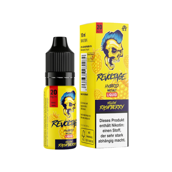 Revoltage Yellow Raspberry E-Liquid 20mg