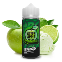 Drip Hacks Green Apple Splatters 10ml in 120ml Flasche