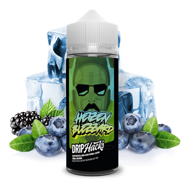 Drip Hacks Heizen Blezzard 10ml in 120ml Flasche