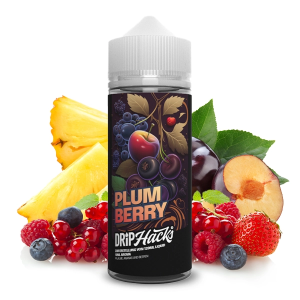 Drip Hacks Plum Berry 10ml in 120ml Flasche