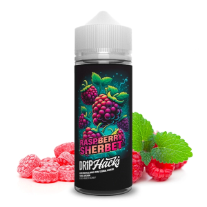 Drip Hacks Raspberry Sherbet 10ml in 120ml Flasche