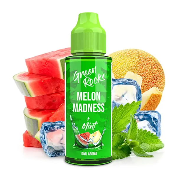 Green Rocks by Drip Hacks Melon Madness 10ml in 120ml Flasche