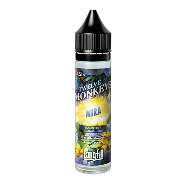 Twelve Monkeys Aroma Longfill - Mira - 10ml in 60ml Flasche