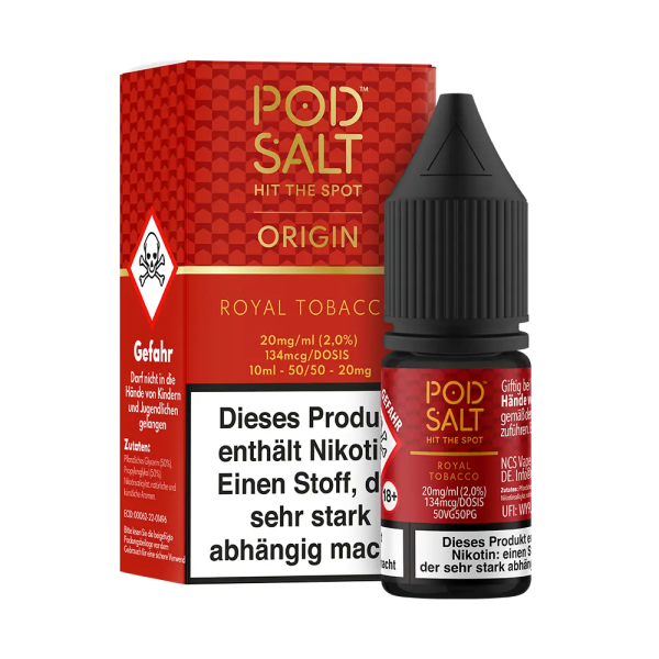 Pod Salt Origin - Royal Tobacco 10 ml