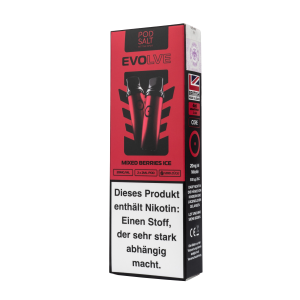 Pod Salt Evolve - Mixed Berries Ice 2x2ml Pod - 20mg/ml