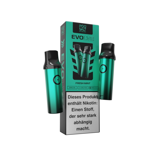 Pod Salt Evolve - Fresh Mint 2x2ml Pod - 20mg/ml